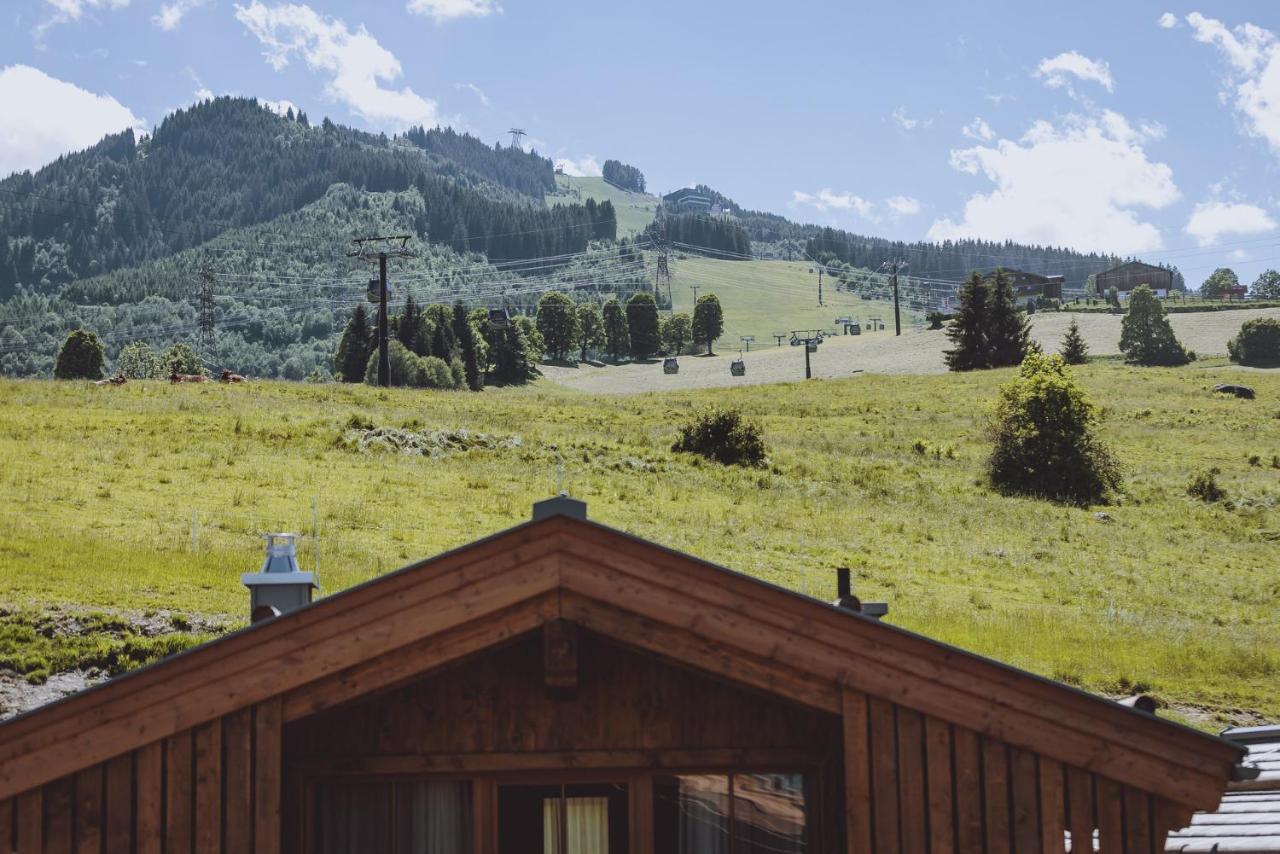 Chaletdorf Zaglgut Kaprun Ski In&Ski Out Bagian luar foto
