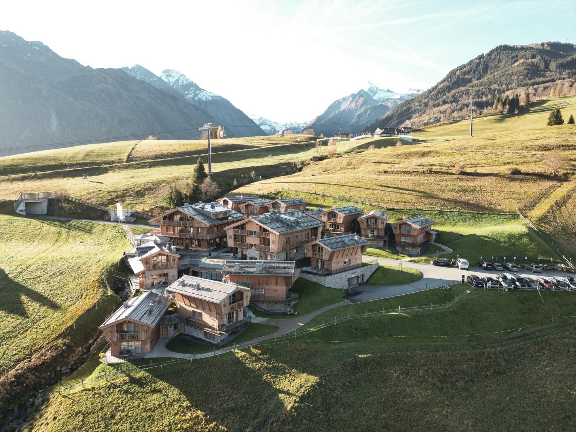 Chaletdorf Zaglgut Kaprun Ski In&Ski Out Bagian luar foto
