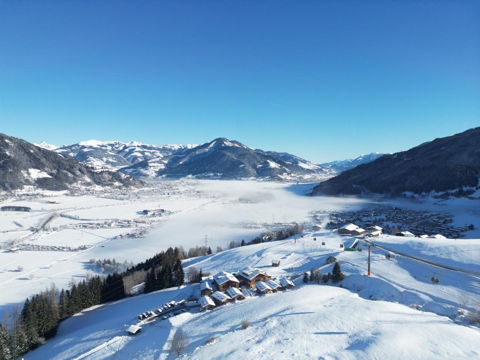 Chaletdorf Zaglgut Kaprun Ski In&Ski Out Bagian luar foto