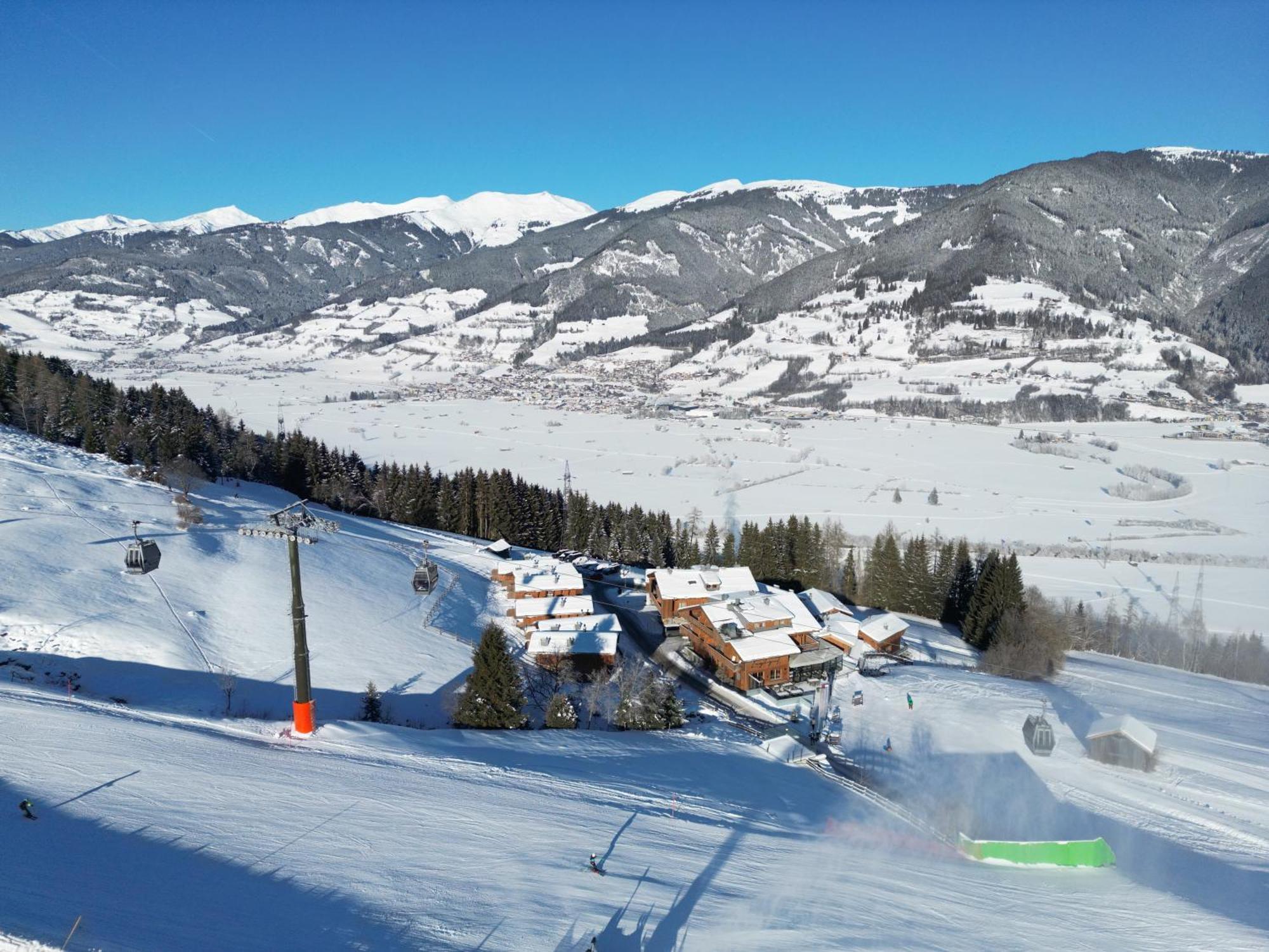 Chaletdorf Zaglgut Kaprun Ski In&Ski Out Bagian luar foto