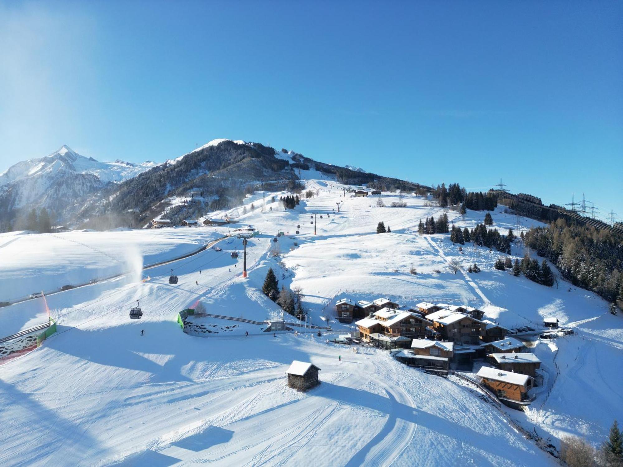 Chaletdorf Zaglgut Kaprun Ski In&Ski Out Bagian luar foto